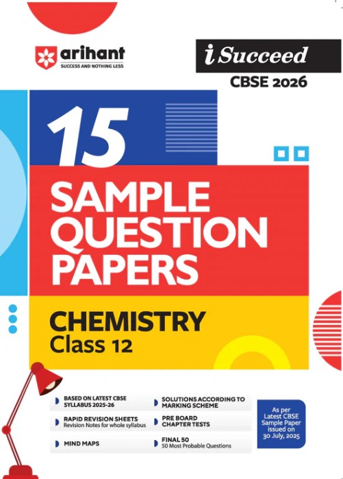 Arihant i-Succeed CBSE 2026 – Chemistry Class 12 | English Medium